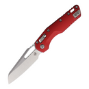 Microtech MSI Folding Knife 3.75" Bohler M390MK Steel Blade Red Aluminum Handle