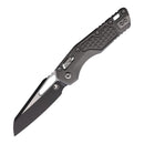 Microtech MSI Folding Knife 3.75" Bohler M390MK Steel Blade Gray Aluminum Handle