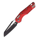 Microtech MSI Folding Knife 3.75" Bohler M390MK Steel Blade Red Aluminum Handle