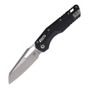 Microtech MSI Folding Knife 3.75" Bohler M390MK Steel Blade Black Polymer Handle