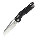 Microtech MSI Folding Knife 3.75" Bohler M390MK Steel Blade Black Polymer Handle