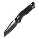 Microtech MSI Folding Knife 3.75" Bohler M390MK Steel Blade Black Polymer Handle