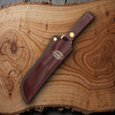 Marttiini New Handy Fixed Knife 3" Stainless Steel Blade Waxed Curly Birch Handle