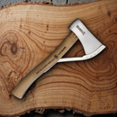 Marbles Safety Axe 4.5" Satin Finish Stainless Head 2.25" Edge Hickory Handle