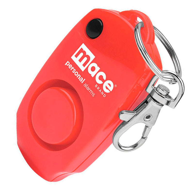 Mace Personal Alarm Keychain Red 130dB Panic Button Batteries Included 3" x 1.5" x 0.75" 80458 -Mace - Survivor Hand Precision Knives & Outdoor Gear Store