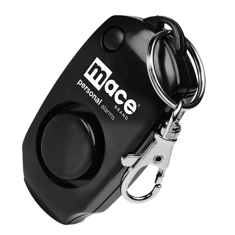 Mace Personal Alarm Keychain Black 130dB Panic Button Batteries Included 3" x 1.5" x 0.75" 80457 -Mace - Survivor Hand Precision Knives & Outdoor Gear Store