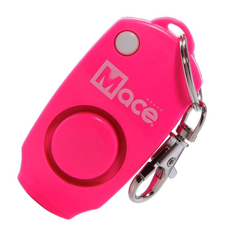 Mace Personal Alarm Pink Integrated Whistle 130dB With Key Ring Attachment 3" x 1.5" x 0.75" 80731 -Mace - Survivor Hand Precision Knives & Outdoor Gear Store