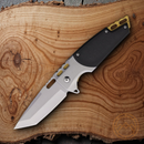 MTech Linerlock Assisted Folding Knife 3.5" 3Cr13 Steel Blade Stainless Handle