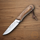 Muela Bison Fixed Knife 3.5" 1.4116  Steel Blade Olive Wood Handle