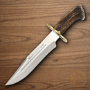Muela Magnum Fixed Knife 10.25" MoVa Steel Blade Crown Stag Handle