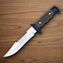 Muela ALCE-5161 Fixed Knife 6.25" 420A Steel Blade Black/Green ABS Handle