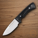 Muela Rhino 9-M Fixed Knife 3.5" 14C28N Sandvik Steel Blade Black Micarta Handle
