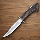 Muela CAZ-16 Fixed Knife 6.13" X50CrMoV15 Steel Blade Crown Stag Handle