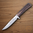 Muela Gred-12A Fixed Knife 4.75" X50CrMoV15 Steel Blade Ram's Horn Handle