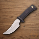Muela Pik-As Fixed Knife 3.88" Nitro-42 Steel Blade Black Zamak Handle