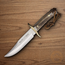 Muela Classic Fixed Knife 6.25" Vanadium  Steel Blade Stag Bone Handle
