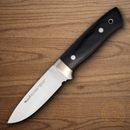 Muela Kodiak Fixed Knife 4" Vanadium Molybdenum Steel Blade Black Micarta Handle