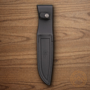 Muela Fixed Knife 6" Stainless Steel Blade Black Rubber Handle