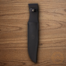 Muela Bowie Fixed Knife 8.5" Stainless Steel Blade Black Rubber Handle