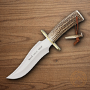 Muela Apache Fixed Knife 7 1/2" 440A Steel Blade Stag Handle