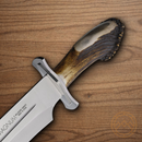 Muela Magnum Fixed Knife 10.25" Vanadium Steel Blade Crown Stag Handle