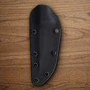 Muela Terrier Fixed Knife 3.5" Nitro-42 Steel Blade Black Micarta Handle