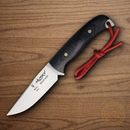 Muela Husky Fixed Knife 4" Bohler N690 Steel Blade Black Micarta Handle