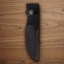 Muela Terrier Fixed Knife 3.5" 14C28N Sandvik Steel Blade Red Micarta Handle