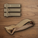 Maxpedition TacTie Attachment Strap System 3 In Khaki Closed Loop Easy Detach