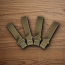 Maxpedition TacTie Attachment Strap System 3 In Khaki Closed Loop Easy Detach