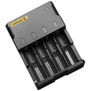 Nitecore Intellicharger Battery Charger With Temperature Monitoring To Prevent Overheating ABS Construction CI4 -Nitecore - Survivor Hand Precision Knives & Outdoor Gear Store