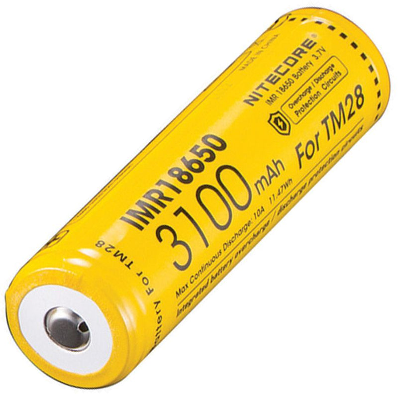 Nitecore Rechargable Battery 3100mAh For Use With TM28 Tiny Monster Model IMR18650 -Nitecore - Survivor Hand Precision Knives & Outdoor Gear Store