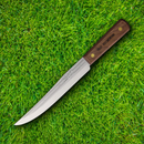 Old Hickory Slicing Kitchen Knife 8" Carbon Steel Blade Brown Wood Handle 758
