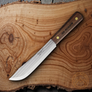 Old Hickory Kitchen Butcher Knife 7" Carbon Steel Blade Hickory Wood Handle