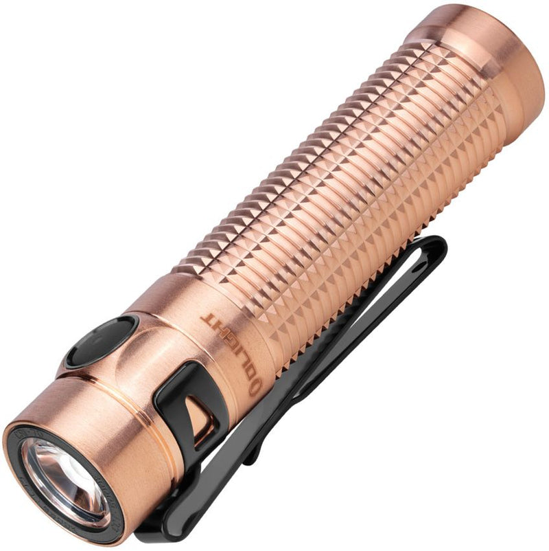 Olight Baton 3 Pro Flashlight CU Limited Edition Rechargeable Water And Impact Resistan Copper Construction TN3PROCU -Olight - Survivor Hand Precision Knives & Outdoor Gear Store