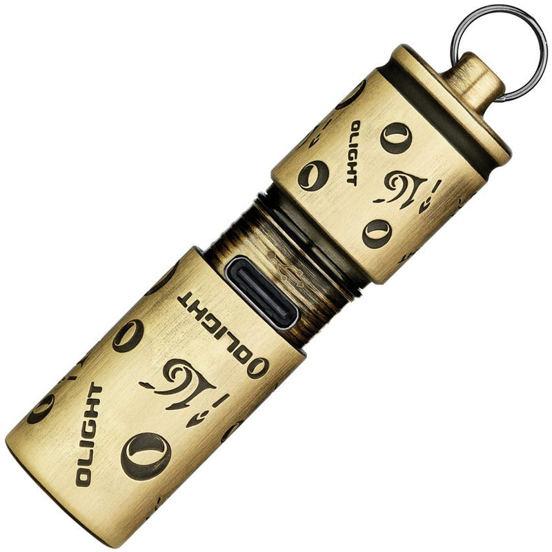 Olight Keychain Light Limited Edition Rechargeable Water And Impact Resistant Brass Construction I16BR -Olight - Survivor Hand Precision Knives & Outdoor Gear Store