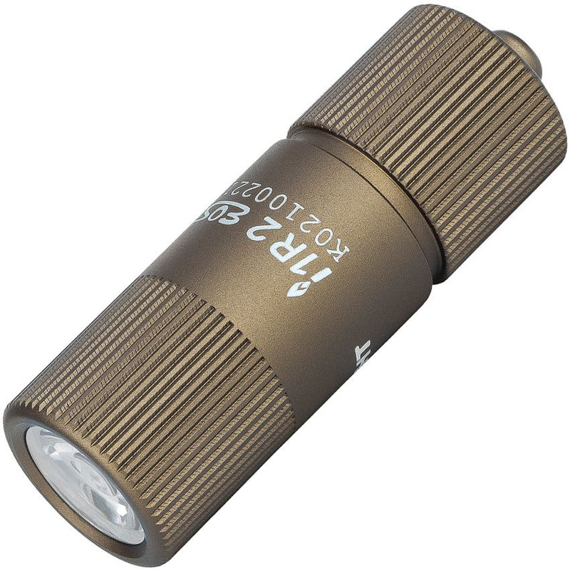 Olight EOS Mini-Light Keychain Rechargeable Water And Impact Resistant Tan Aluminum Construction I1R2DTKIT -Olight - Survivor Hand Precision Knives & Outdoor Gear Store