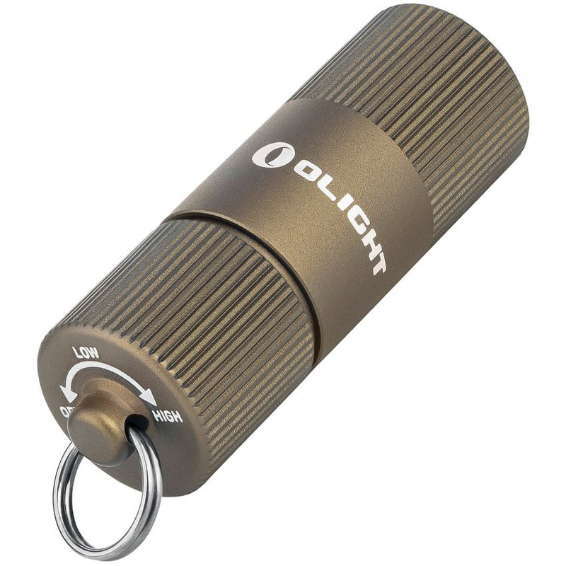 Olight EOS Mini-Light Keychain Rechargeable Water And Impact Resistant Tan Aluminum Construction I1R2DTKIT -Olight - Survivor Hand Precision Knives & Outdoor Gear Store