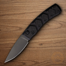 Piranha Knives Auto X Tactical Folding Knife 3.25" 154CM Steel Blade Black Aluminum Handle