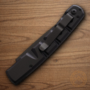 Piranha Knives  Auto Virus Folding Knife 3.25" CPM S30V Steel Blade Black Aluminum Handle