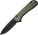 Civivi Elementum II Button Lock Folding Knife 3" Nitro V Steel Drop Point Blade OD Green G10 Handle 18062P3 -Civivi - Survivor Hand Precision Knives & Outdoor Gear Store