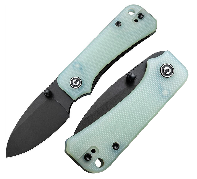 Civivi Baby Banter Linerlock Folding Knife 2.25" Nitro V Steel Blade Jade G10 Handle 19068S8 -Civivi - Survivor Hand Precision Knives & Outdoor Gear Store