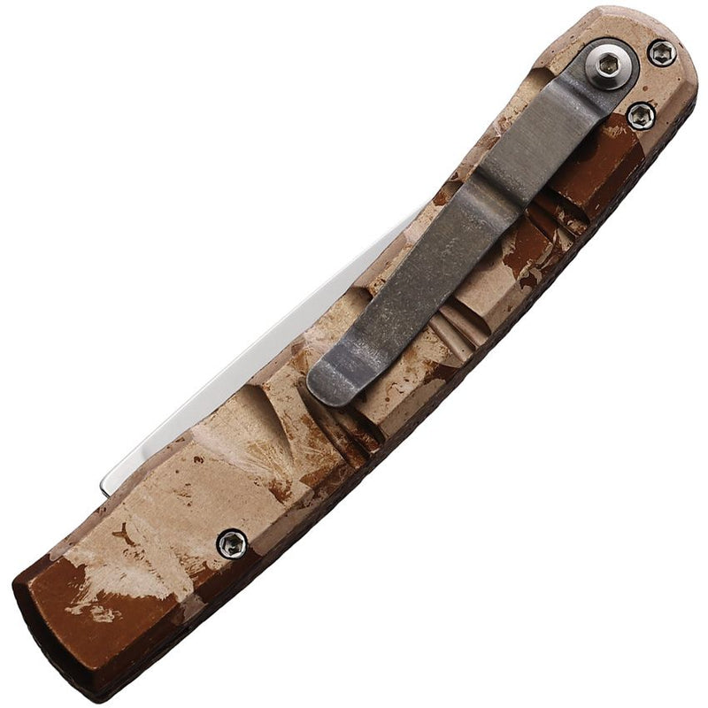 Piranha Knives Virus Folding Automatic Knife 3.25" CPM S30V Steel Blade Camo Sculpted Aluminum Handle 15C -Piranha Knives - Survivor Hand Precision Knives & Outdoor Gear Store