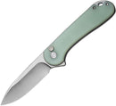 Civivi Elementum II Button Lock Folding Knife 3" Nitro V Steel Drop Point Blade Jade G10 Handle 18062P2 -Civivi - Survivor Hand Precision Knives & Outdoor Gear Store