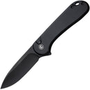 Civivi Elementum II Button Lock Folding Knife 3" Nitro V Steel Drop Point Blade Black G10 Handle 18062P1 -Civivi - Survivor Hand Precision Knives & Outdoor Gear Store