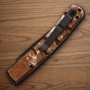 Piranha Knives Auto Virus Tactical Folding Knife 3.25" CPM S30V Steel Blade Camo Aluminum Handle