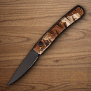 Piranha Knives Auto Virus Tactical Folding Knife 3.25" CPM S30V Steel Blade Camo Aluminum Handle