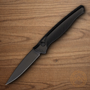 Piranha Knives Auto DNA Tactical Folding Knife 3.25" CPM S30V Steel Blade Black Aluminum Handle