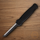 Piranha Knives Auto Rated-R Folding Knife 3.5" 154CM Steel Blade Black Aluminum Handle