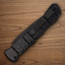 Piranha Knives Auto 21 Tactical Folding Knife 3.5" CPM S30V Steel Blade Black Aluminum Handle
